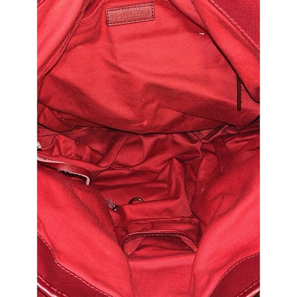 Dooney & Bourke PVC Red & Black Satchel K8192265 - Picture 7 of 9